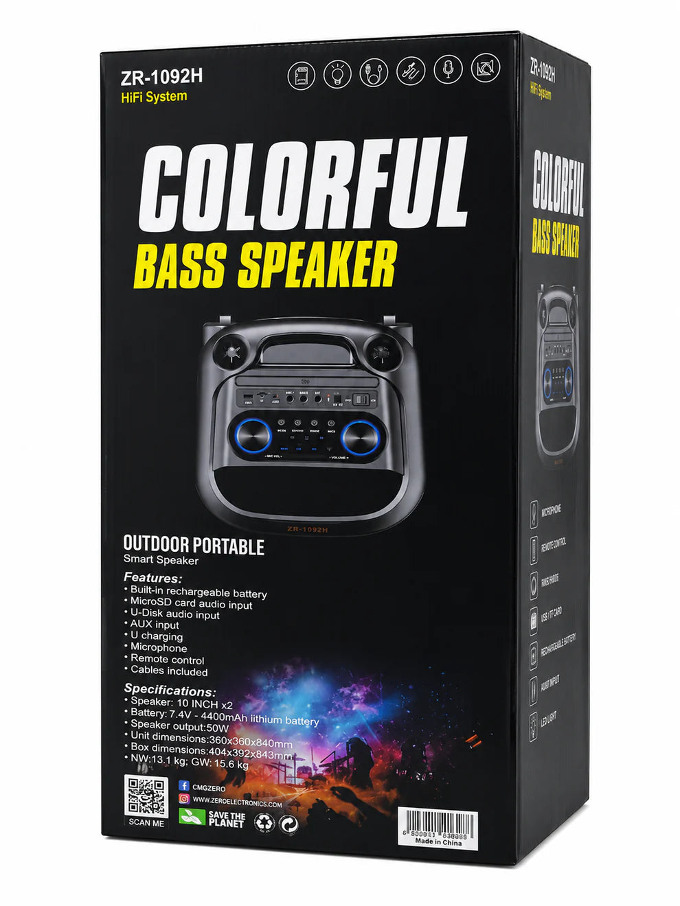 ZERO ZR-1092H | Speaker