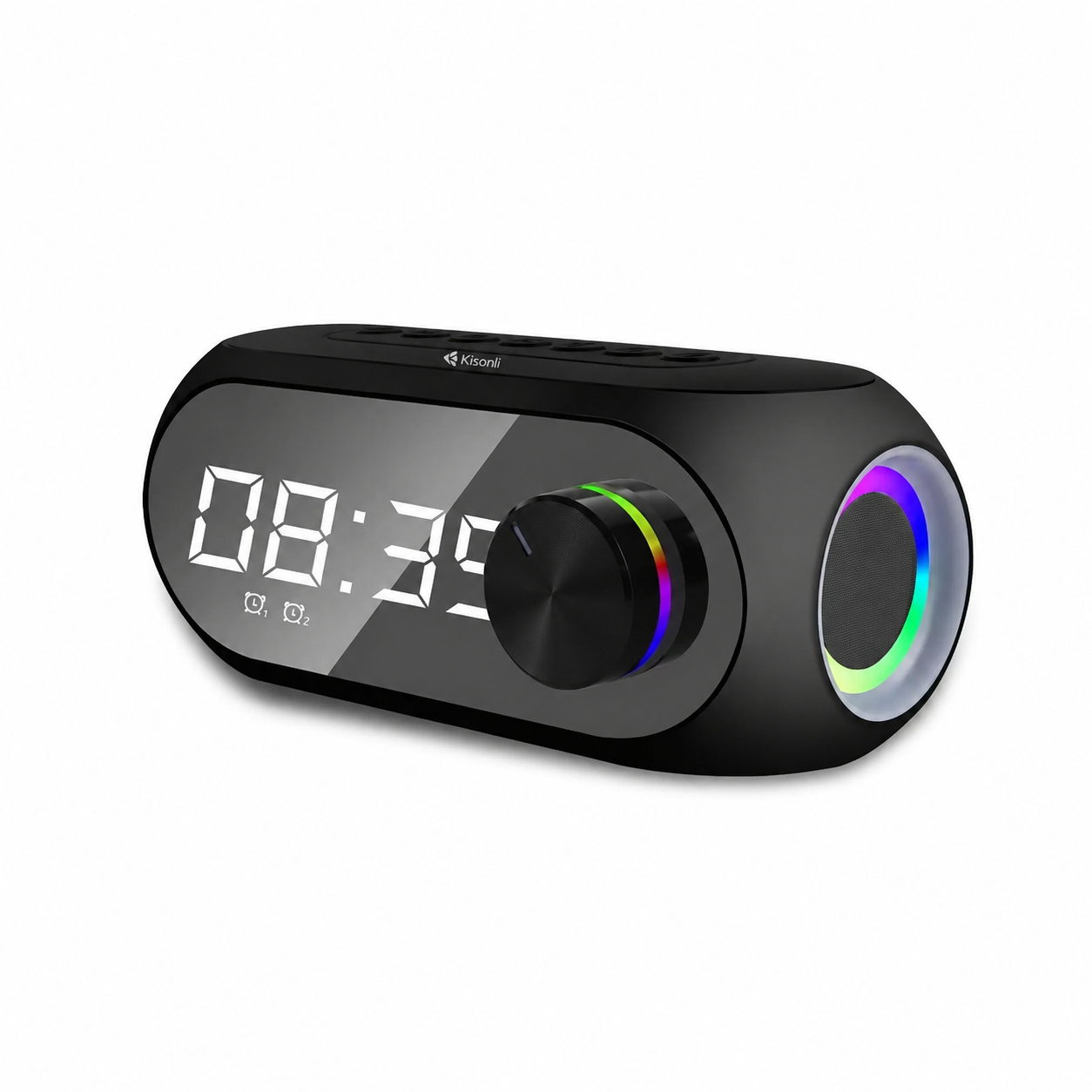 Kisonli Portable Bluetooth Speaker , Black - LP-2S
