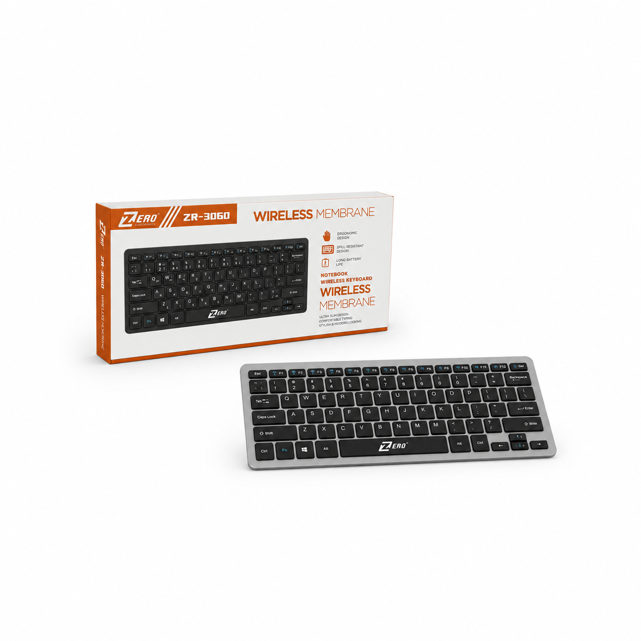 The ZR-3060 Bluetooth keyboard