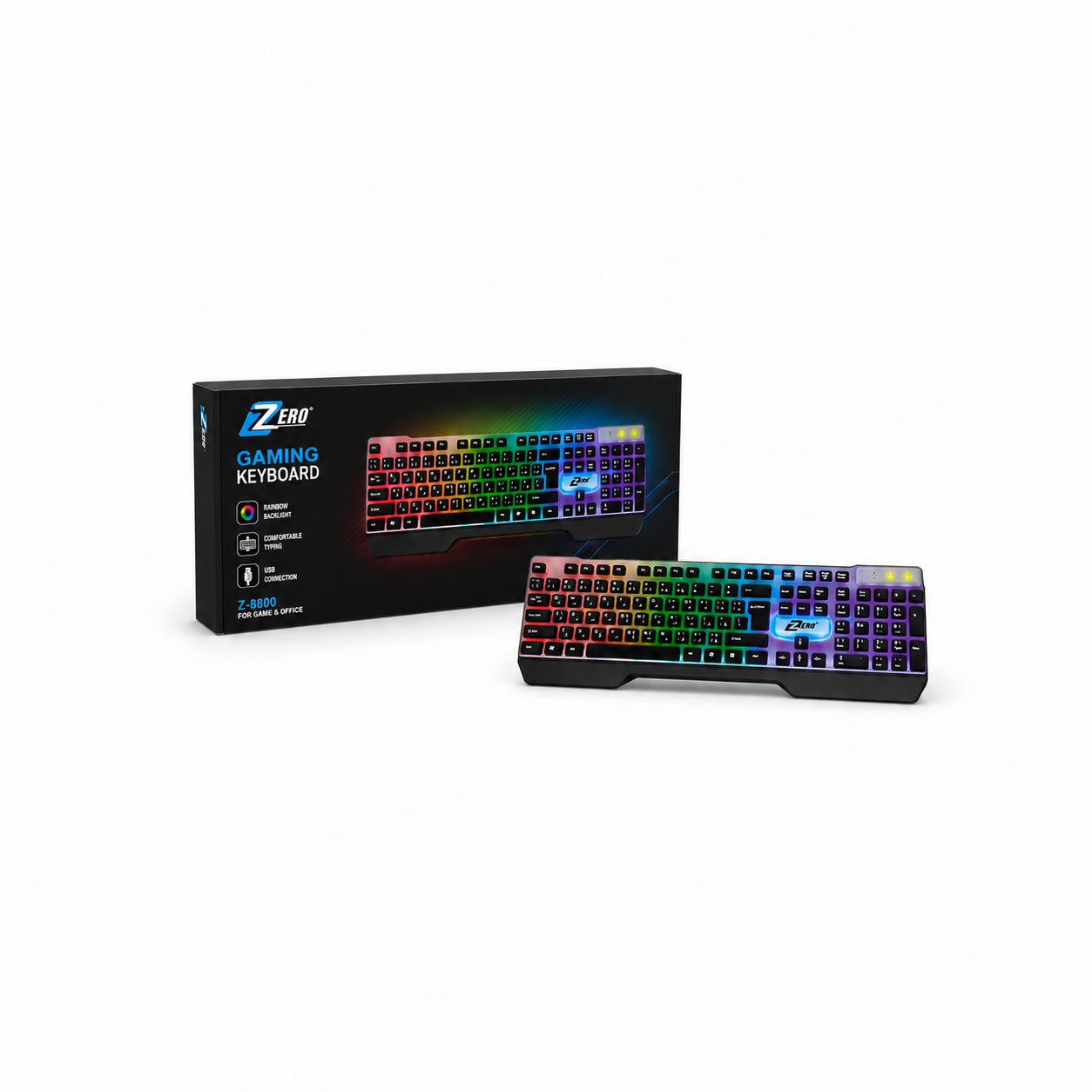 Zero ZR-2030 Wired Rainbow Gaming Keyboard