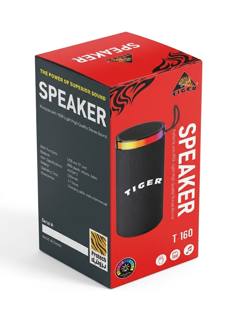 Speaker BT RGB  T-160 TIGER